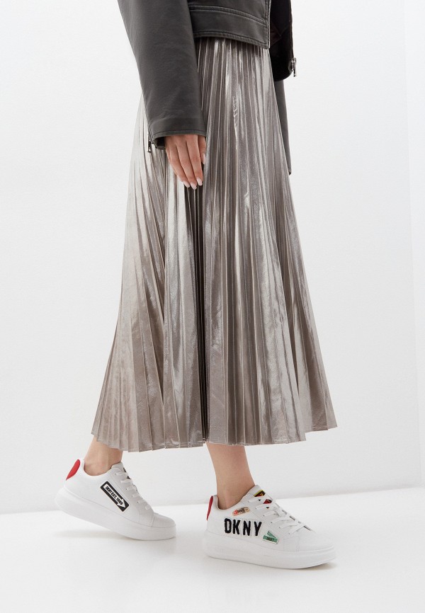 Кеды DKNY, цвет: белый, MP002XW01ENL — купить в интернет-магазине Lamoda