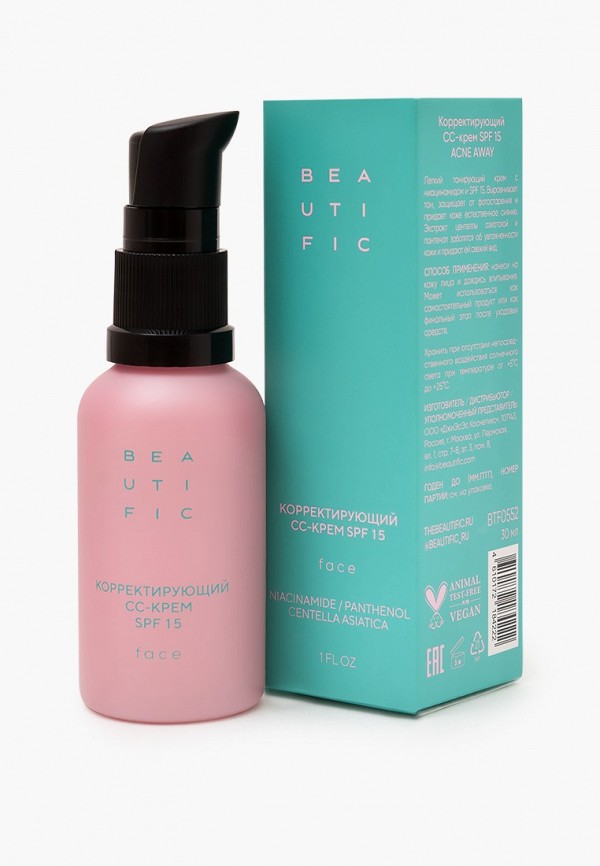 Beautific CC-Крем для лица - корректирующий - фото 1