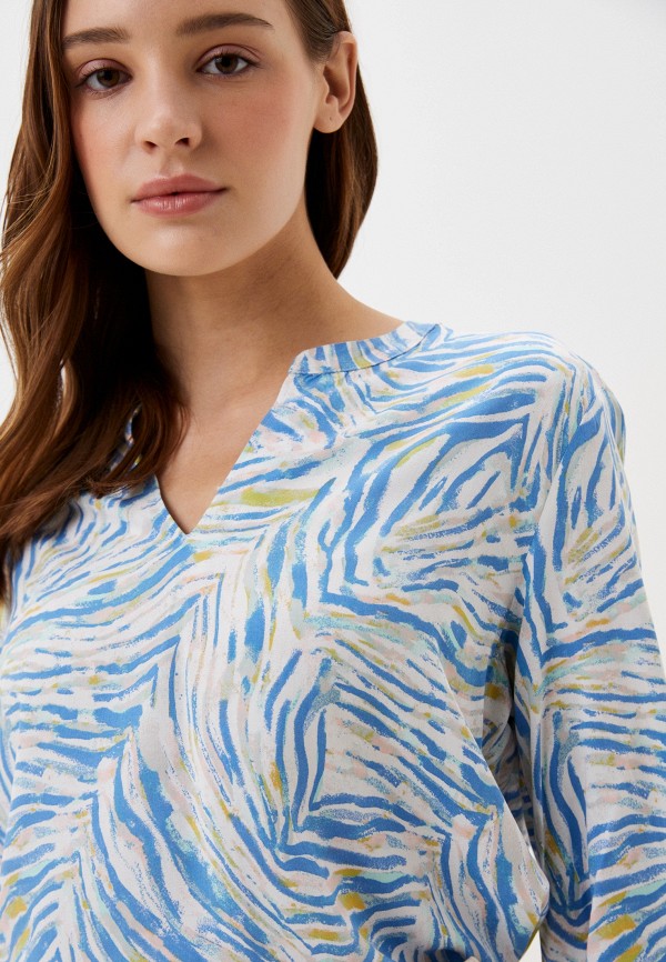 Блуза Gerry Weber, цвет: голубой, MP002XW01GET — купить в интернет ...