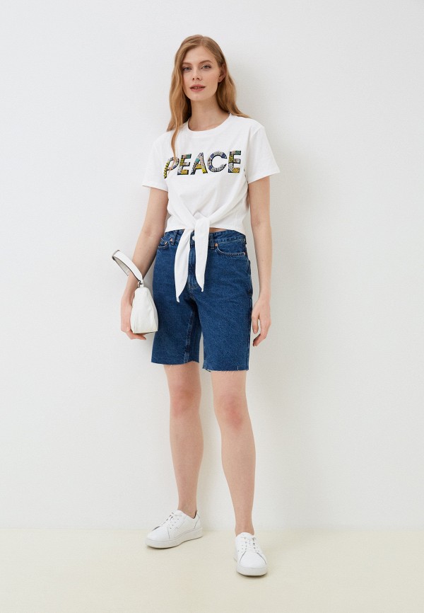 Zarina Шорты джинсовые - фото 2