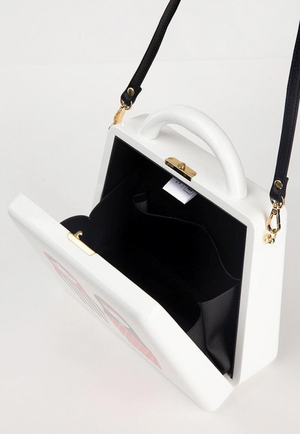 Mybacio Сумка - MATRYOSHKAS WHITE (TRAPEZIUM) - фото 4