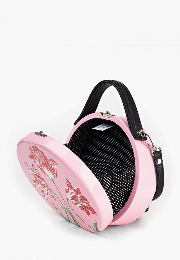 Mybacio Сумка - TULIPS PINK (CIRCLE) - фото 2