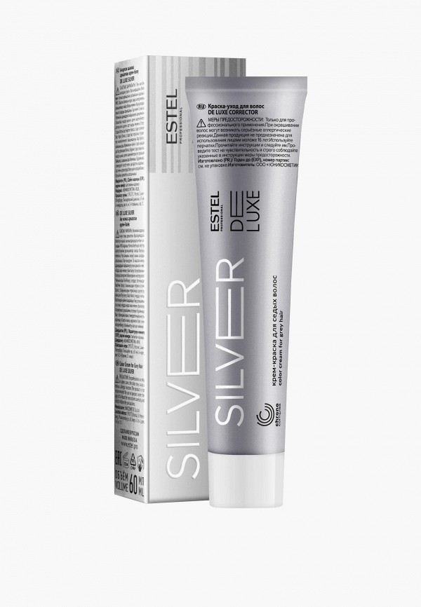Estel Краска для волос - DE LUXE SILVER для окрашивания волос ESTEL PROFESSIONAL 9/17 блондин пепельно-коричневый, 60 мл - фото 1