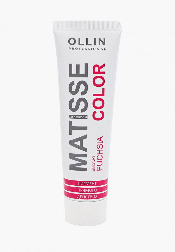 Ollin Краска для волос - Пигмент MATISSE COLOR прямого действия OLLIN PROFESSIONAL фуксия, 100 мл - фото 1