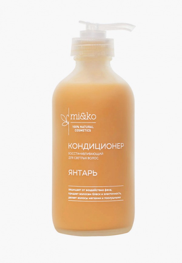 Mi&Ko Кондиционер для волос - Янтарь восстанавливающий для светлых волос, 230 мл - фото 1
