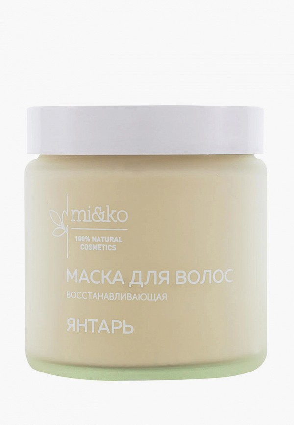 Mi&Ko Маска для волос - восстанавливающая, для светлых и осветленных волос, Янтарь, 120 мл - фото 1