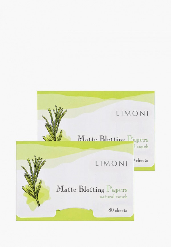 Limoni Набор для ухода за лицом Матирющие салфетки для лица Matte Blotting Papers, 2*80 шт.