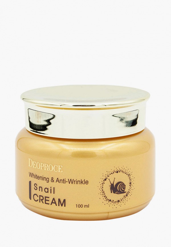 Крем для лица Deoproce Deoproce Whitening And Anti-Wrinkle Snail Cream ...