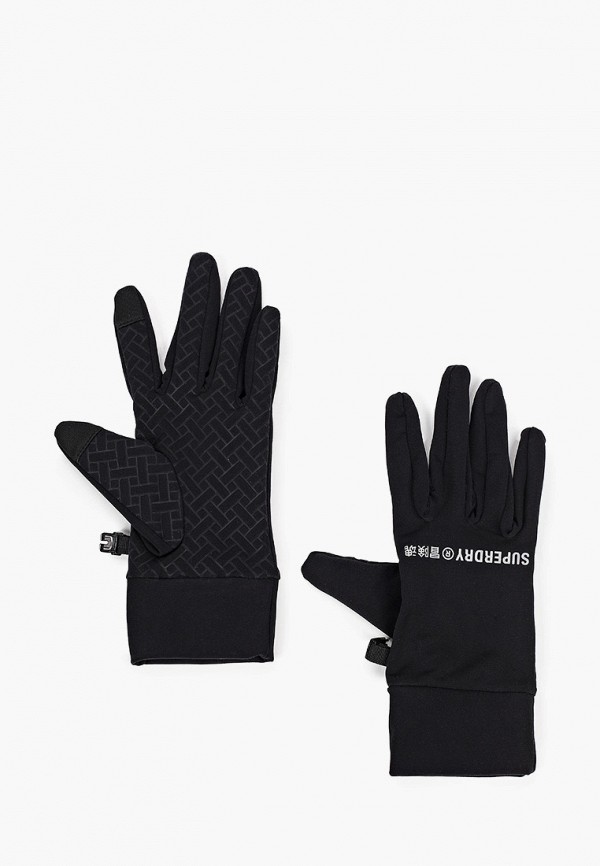 Перчатки Superdry touchscreen SNOW GLOVE LINERS, цвет: черный