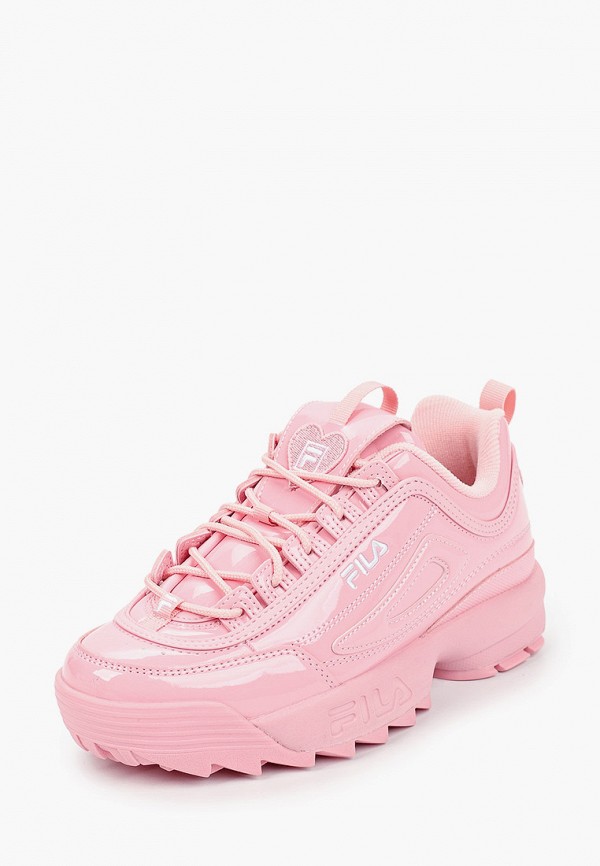 Кроссовки Fila DISRUPTOR II HEART, цвет: розовый, MP002XW04V82 — купить в  интернет-магазине Lamoda