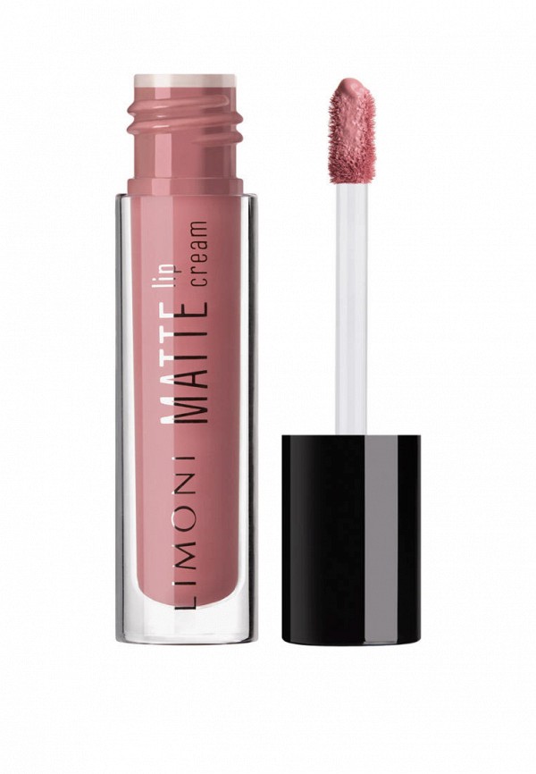 Limoni Помада жидкая - MATTE LIP CREAM матовая стойкая, с маслом Ши, тон 09 розовый, 4.5 мл - фото 1