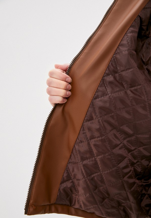 Vera Lapina Куртка кожаная утепленная - фото 4