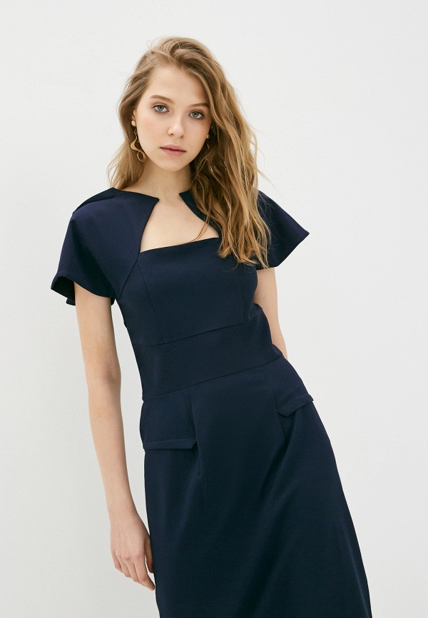 Платье Emansipe, цвет: синий, MP002XW055RE — купить в интернет-магазине ...