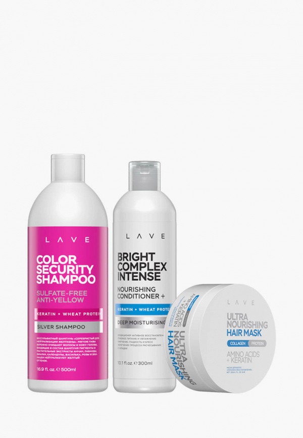 Lave Набор для ухода за волосами Love is in the hair, cool blond 400 г
