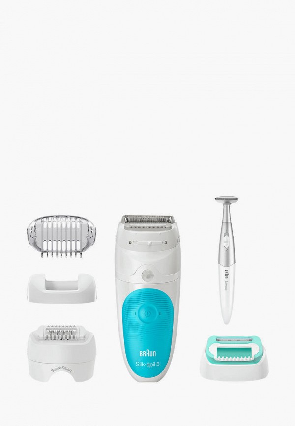 Braun Набор для депиляции - Silk-epil 5 SensoSmart 5/810, 28 пинцетов - фото 1
