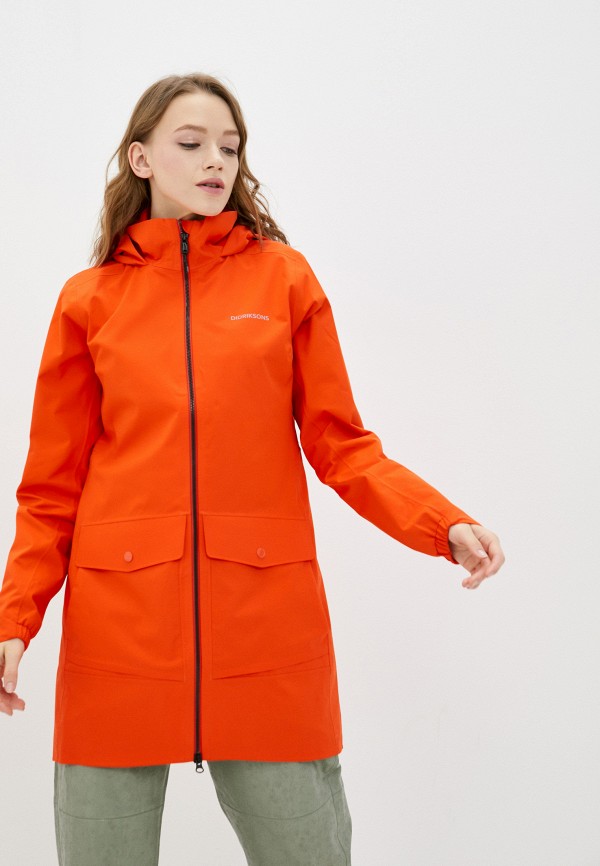 Куртка Didriksons ELVIRA, цвет: оранжевый, MP002XW06BEH — купить в  интернет-магазине Lamoda