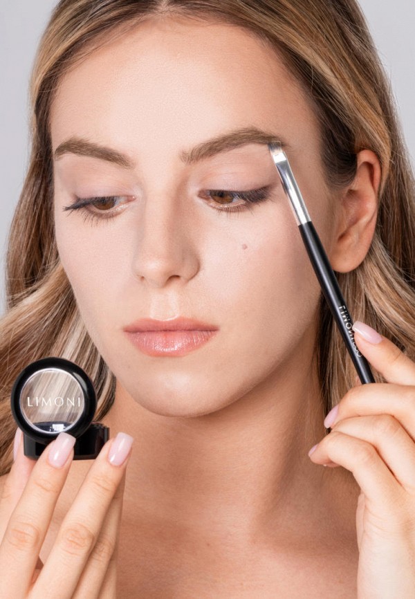 Limoni Тени для бровей - с матирующей пудровой текстурой - фото 3