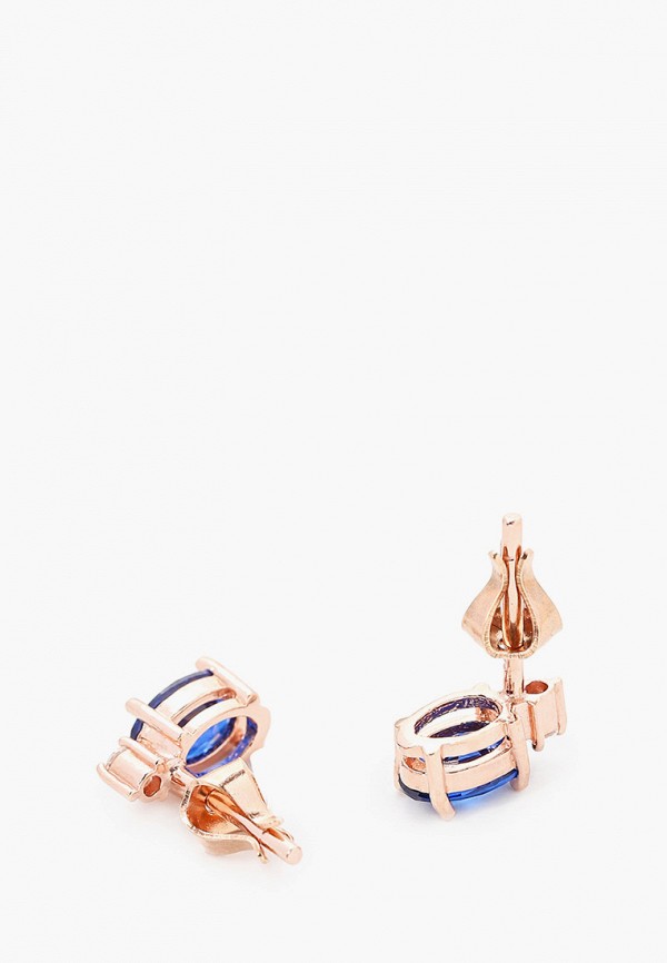 Shine&Beauty Серьги - с покрытием золотом 585 пробы - фото 2