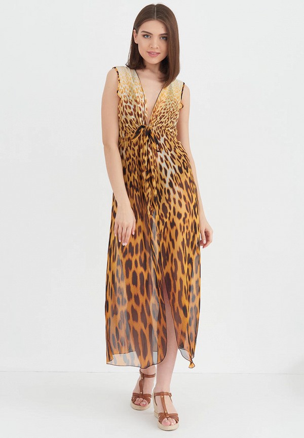 Туника пляжная Donatello Viorano Акапулько, цвет: коричневый ...