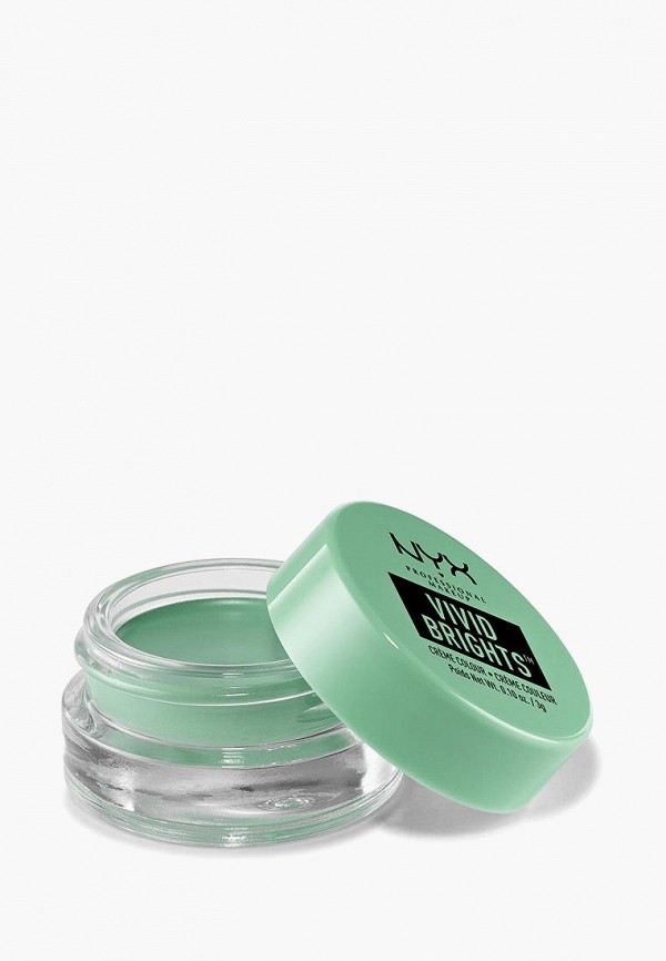 Nyx Professional Makeup Тени для век - КРЕМОВЫЕ VIVID BRIGHTS CREME COLOUR - AQUA SAPPHIRE, 39 мл - фото 2