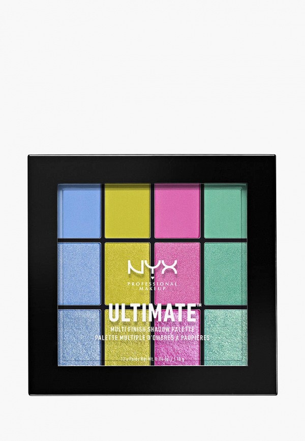 Nyx Professional Makeup Тени для век - ULTIMATE MULTI-FINISH SHADOW PALETTE - ELECTRIC 05, 5 мл - фото 2