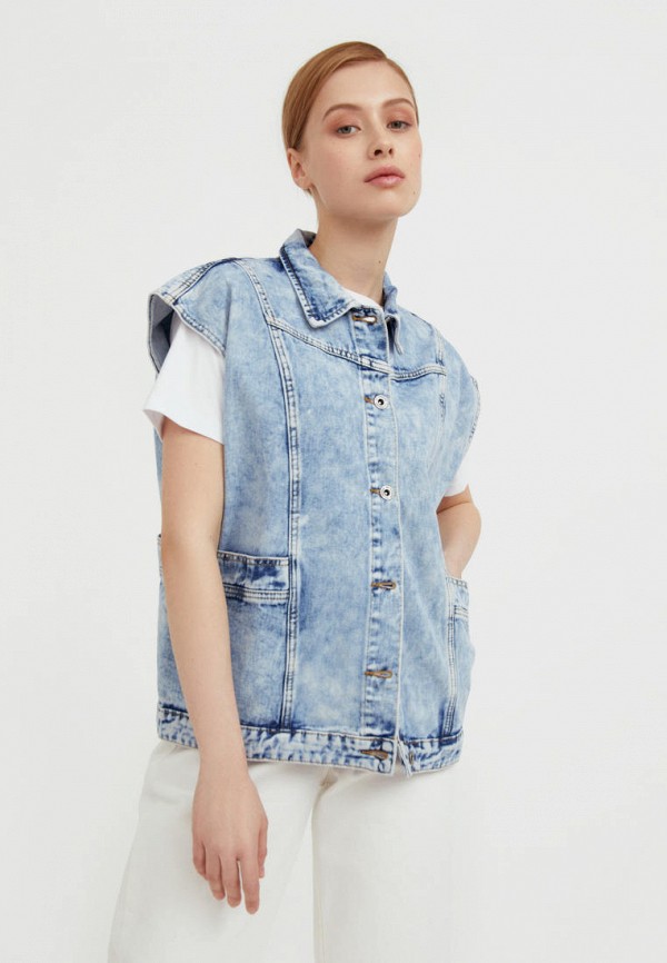 Finn Flare Жилет джинсовый - фото 1