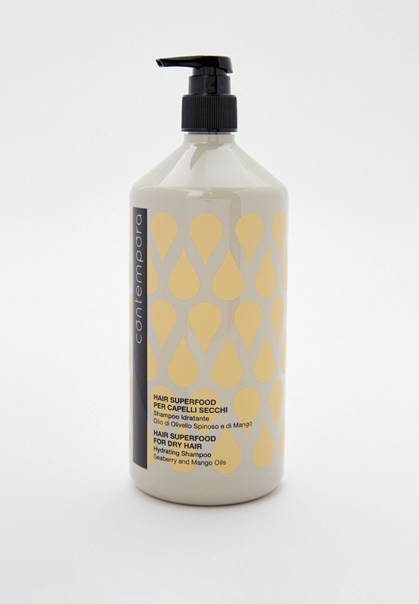 Barex Italiana Шампунь - Увлажняющий с маслом облепихи и маслом манго, 1000 мл - фото 1