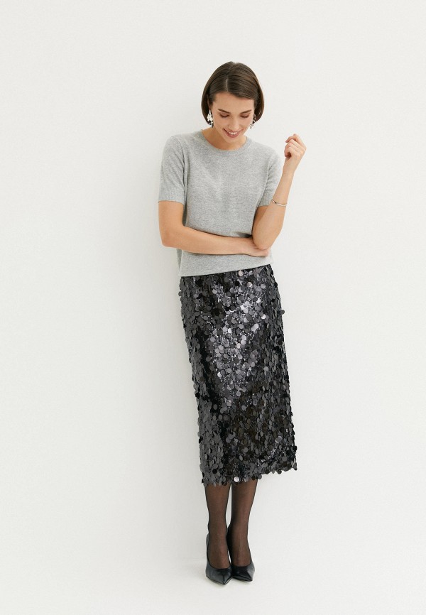 Begood Джемпер - женский теплый с коротким рукавом - фото 2