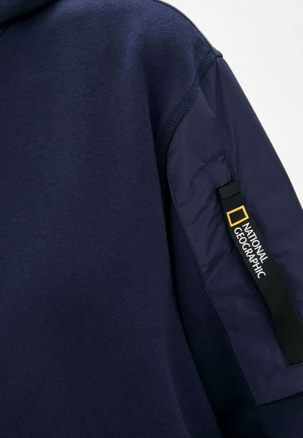 Худи National Geographic FOUNDATION hood style, цвет: синий ...