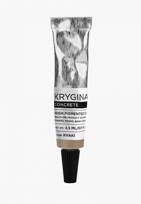Krygina Cosmetics Средство Concrete Khaki жидкие тени для век, подводка для глаз, помада, 4.5 мл