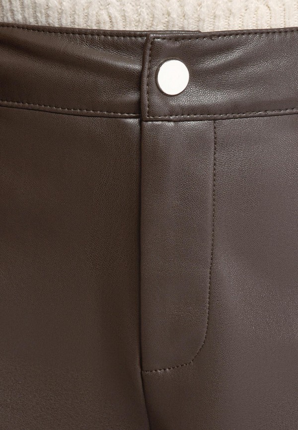 oodji Шорты кожаные - фото 5