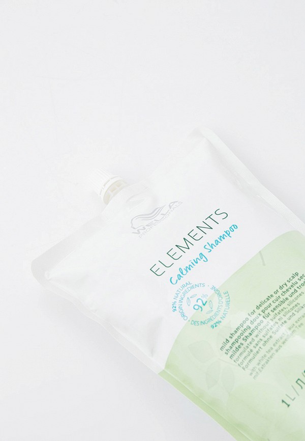 Wella Professionals Шампунь - ELEMENTS CALMING, для чувствительной кожи головы, успокаивающий, 1 л - фото 2