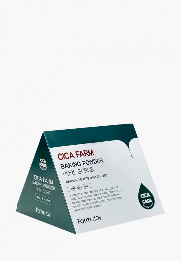 Farmstay Скраб для лица - в пирамидках для очищения пор с центеллой азиатской, 175 мл - фото 1