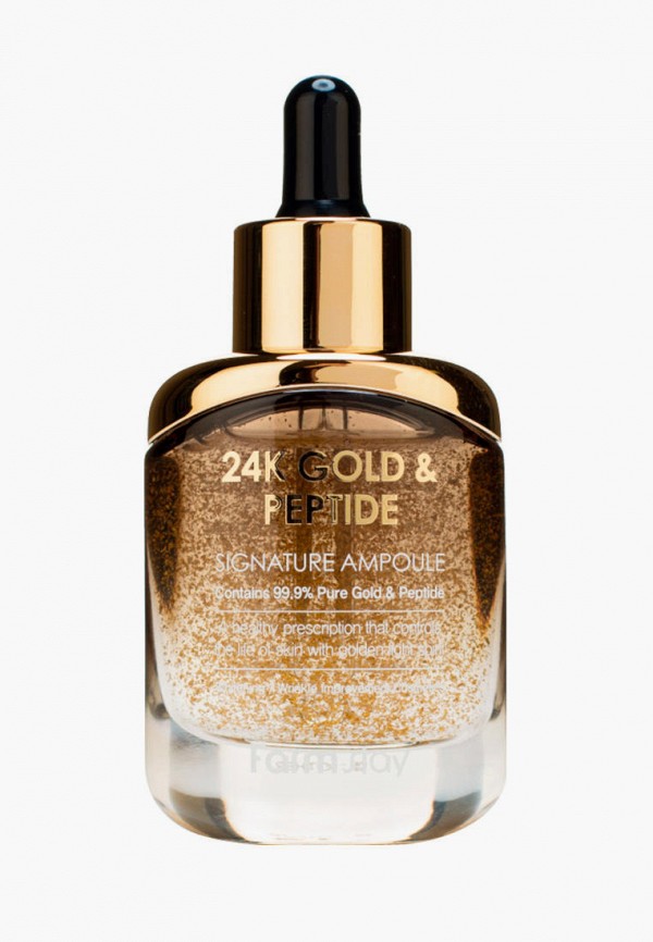 Farmstay Сыворотка для лица - ампульная, с золотом и пептидами - фото 1