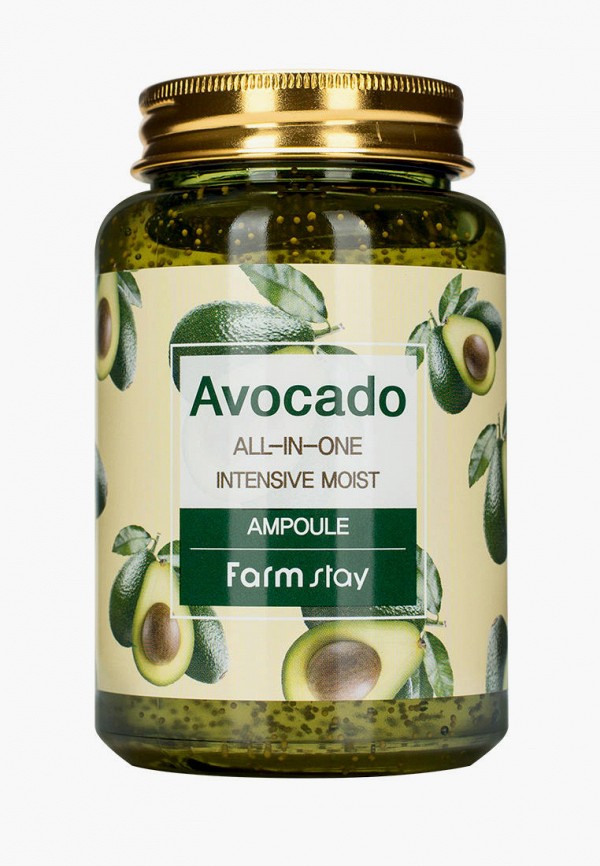 Farmstay Сыворотка для лица - Многофункциональная ампульная с экстрактом авокадо, 250 мл - фото 1