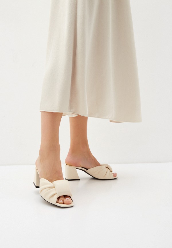 Сабо Furla FURLA PIUMA MULE SANDAL T.60, цвет: бежевый