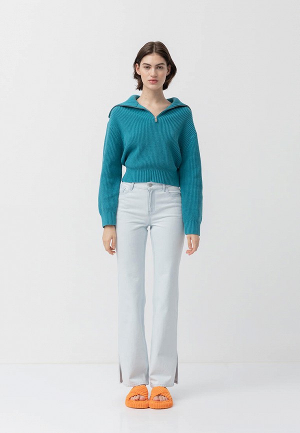 wind and sea ニット　Lサイズ ライムグリーン　新品 Свитер Lime, цвет: синий, MP002XW0B24Y — купить в интернет