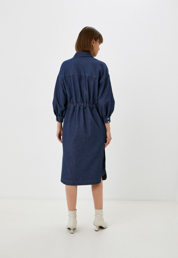 Ruxara Платье джинсовое - Lamoda Online Exclusive - фото 3