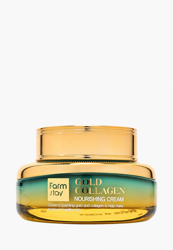 Farmstay Крем для лица - питательный, с золотом и коллагеном - фото 1