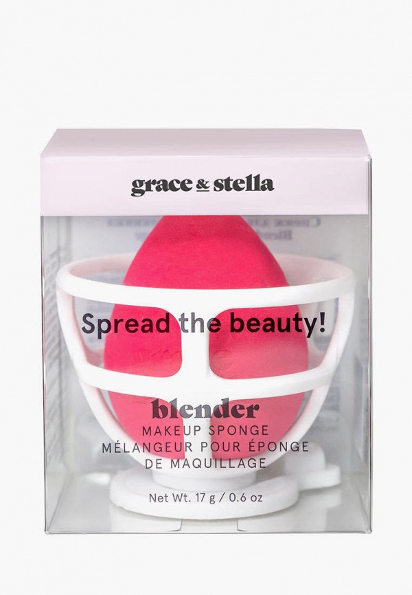 Grace and Stella Спонж для макияжа - экстра мягкий, без латекса, в форме капли с корзинкой - фото 4