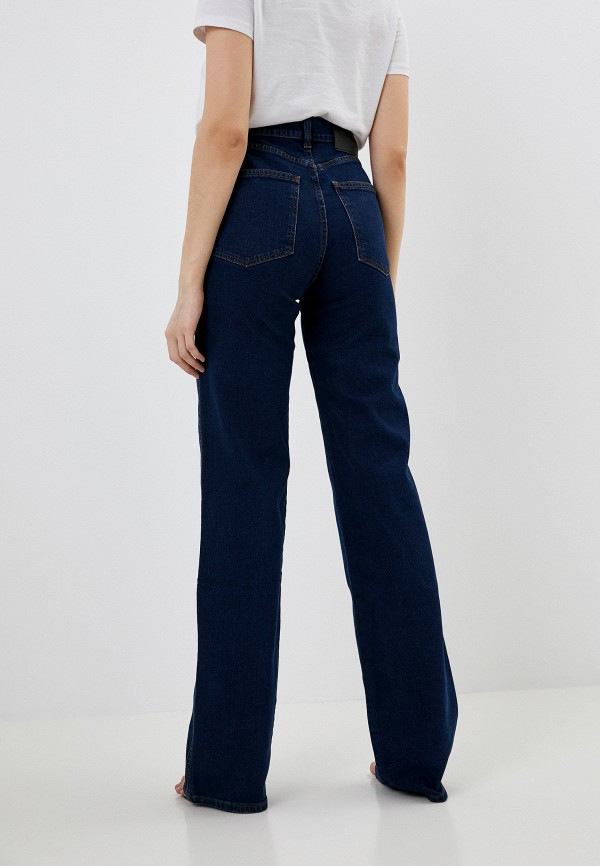 BLCV Джинсы - Riga Moms Straight Stretch Indigo Blue - фото 3
