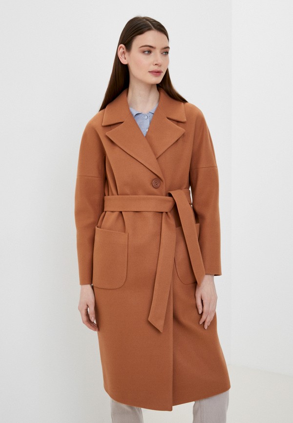 Пальто Louren Wilton, цвет коричневый, MP002XW0BCVL — купить в