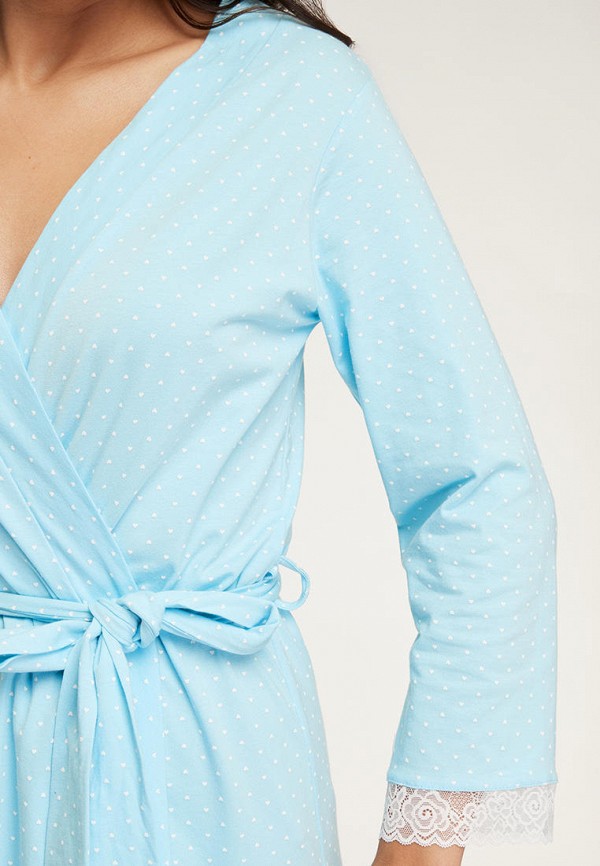 oodji Халат домашний - фото 5