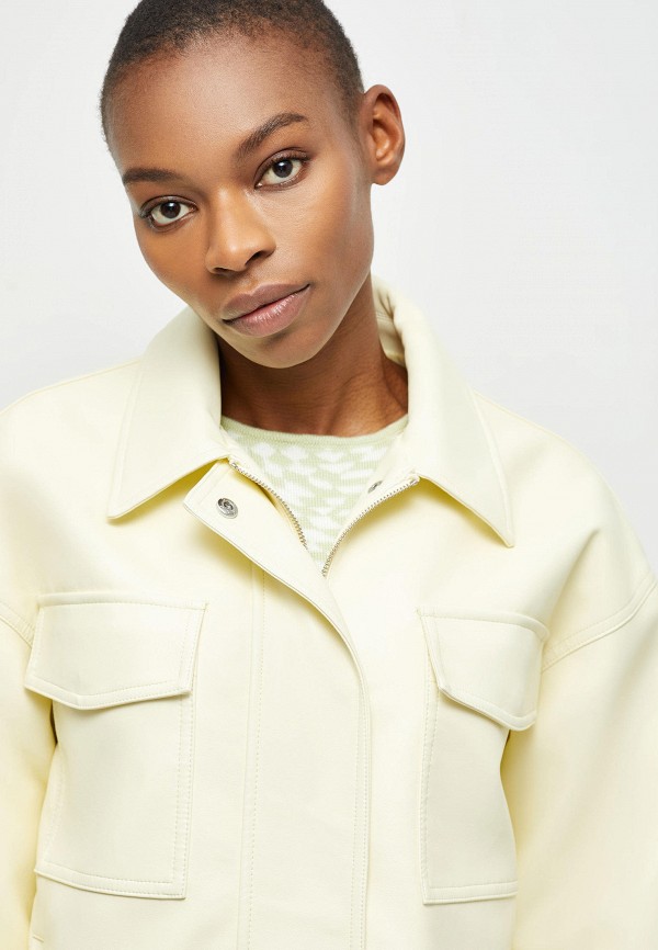 Куртка кожаная Sela, цвет: желтый, MP002XW0BJID — купить в интернет ...