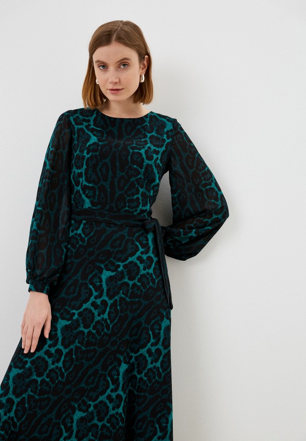Платье Viviarte Studio Lamoda Exclusive, цвет: бирюзовый, MP002XW0BQIH ...
