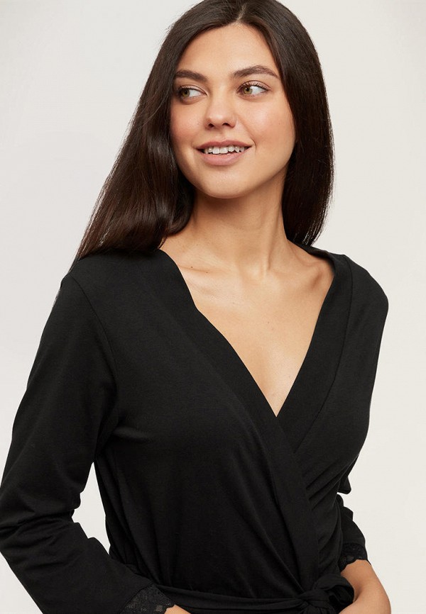 oodji Халат домашний - фото 4