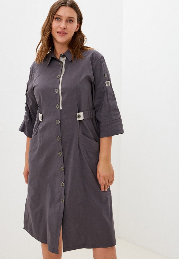 Silver String Платье - фото 1