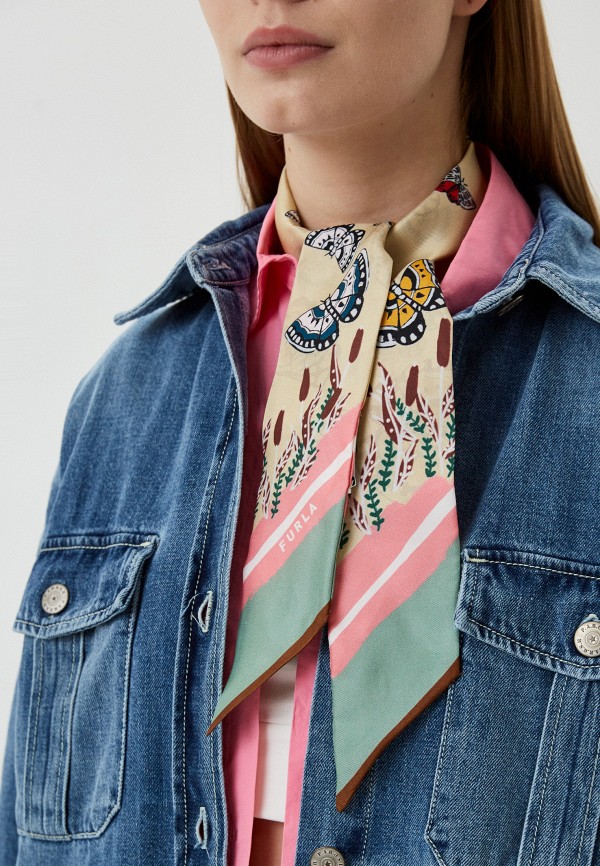 Furla Шарф - FURLA METROPOLIS MINI BANDEAU 6X100 - фото 4