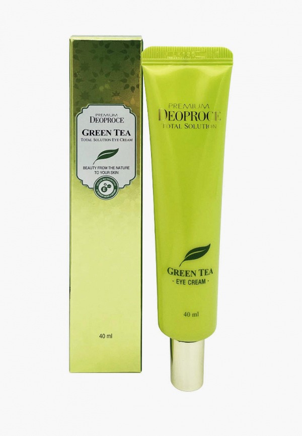 Deoproce Крем для кожи вокруг глаз - Premium Greentea Total Solution Eye Cream зеленый чай, 40 мл - фото 1