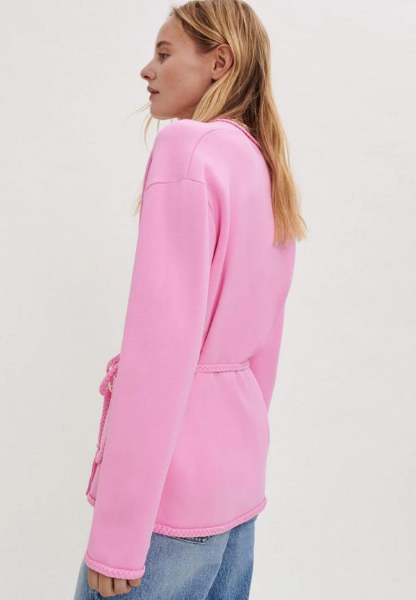 Жакет Maje, цвет: розовый, MP002XW0C713 — купить в интернет-магазине Lamoda